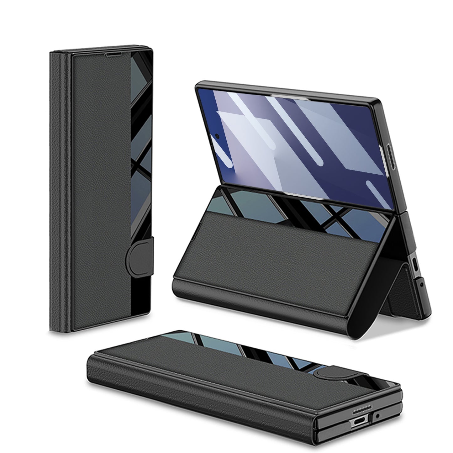 Leather 360° Protective Cover for Samsung Galaxy Z Fold 7