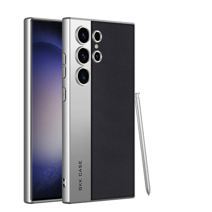 Leather Textured Protective Phone Case with Camera Lens Protection