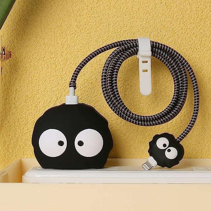 Cute Cartoon Character - iPhone Charger Case