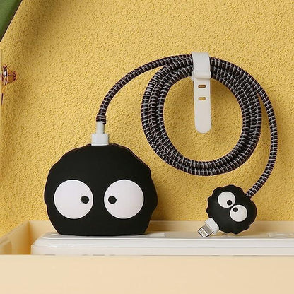 Cute Cartoon Character - iPhone Charger Case