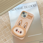 Apple iPhone 16 / Pro / Pro Max - Cute Labubu Mirror Case THE MONSTERS Edition