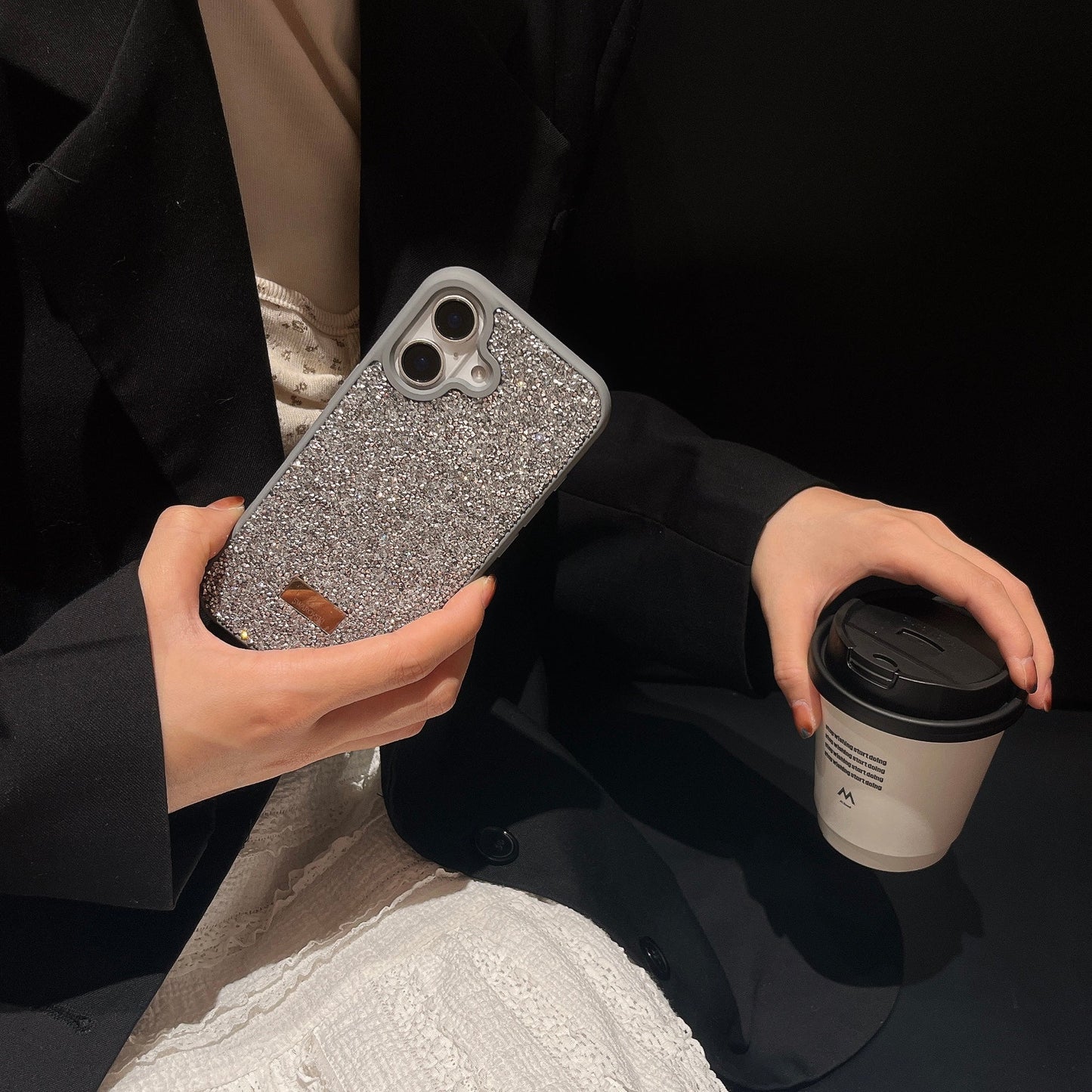 Swarovski Crystal Diamond Case | Luxury Glitter Shockproof Cover
