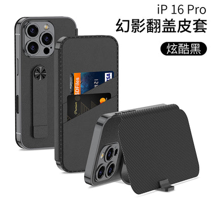 Apple iPhone 16  / Plus / Pro / Pro Max – Sheath Card Holder Cover & Case