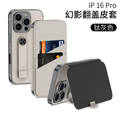 Apple iPhone 16  / Plus / Pro / Pro Max – Sheath Card Holder Cover & Case