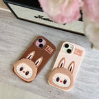 Apple iPhone 16 / Pro / Pro Max - Cute Labubu Mirror Case THE MONSTERS Edition
