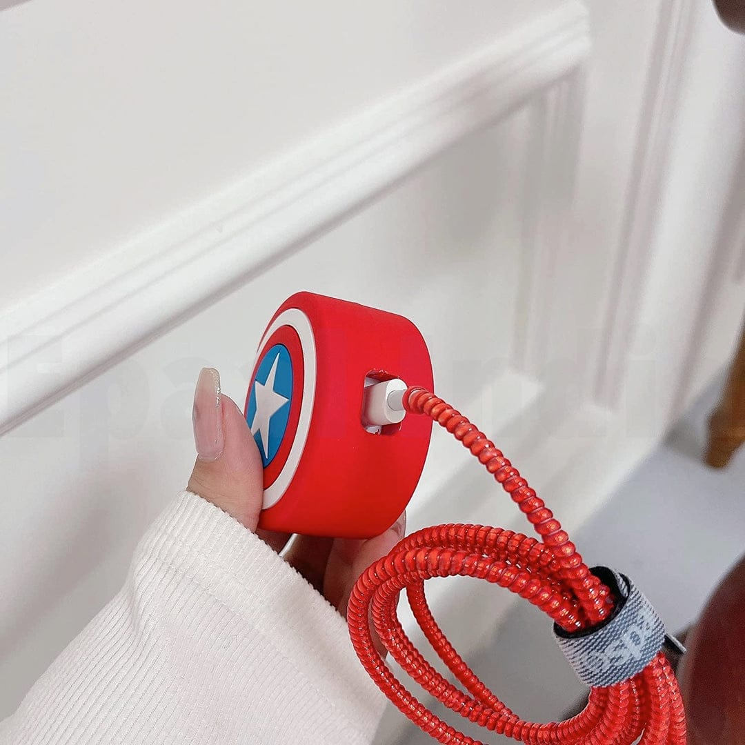 Captain America Shield - iPhone Charging Case