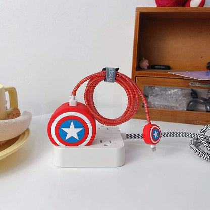 Captain America Shield - iPhone Charging Case