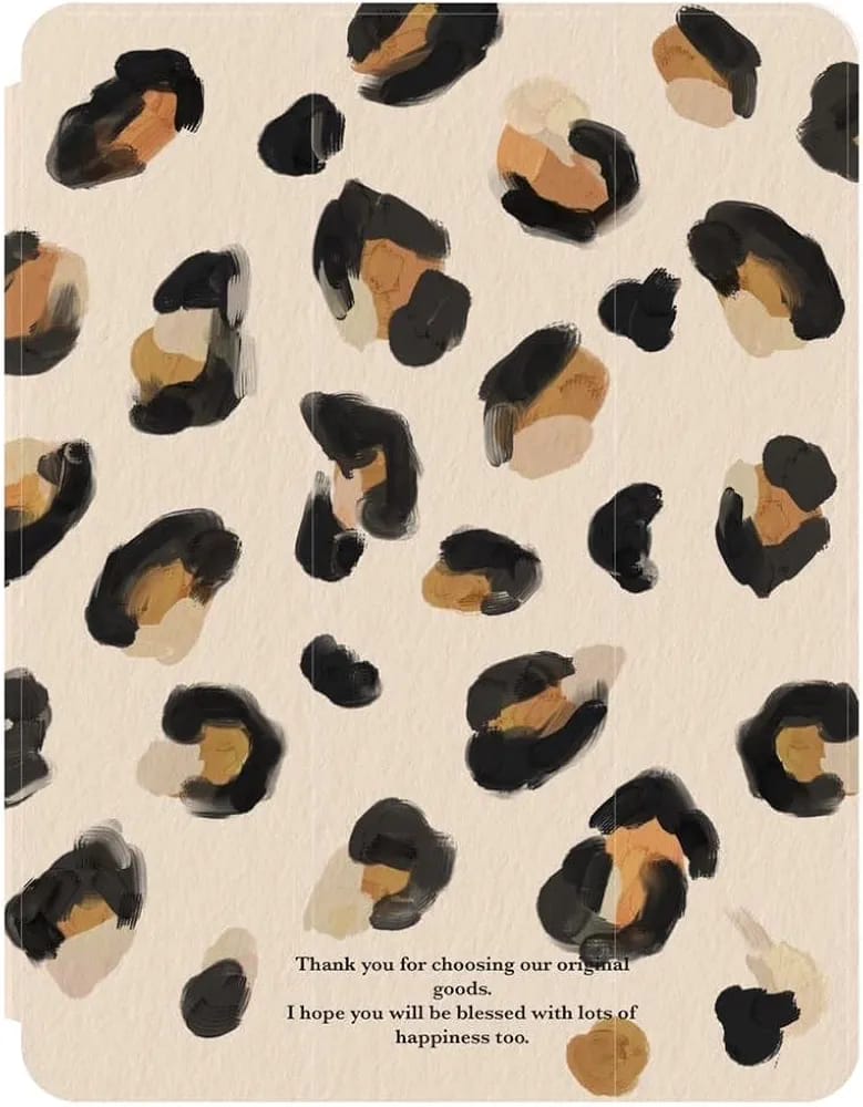 Tiger Print iPad Case - Minimal & Playful Design