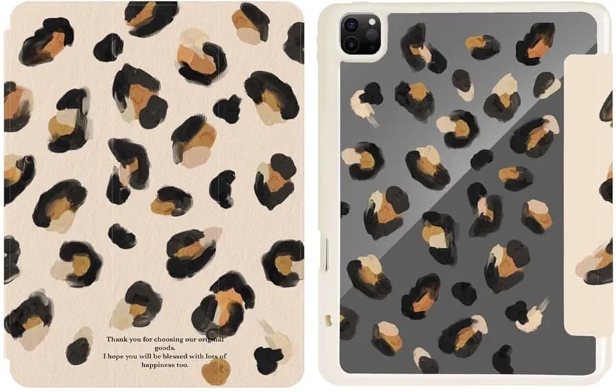 Tiger Print iPad Case - Minimal & Playful Design