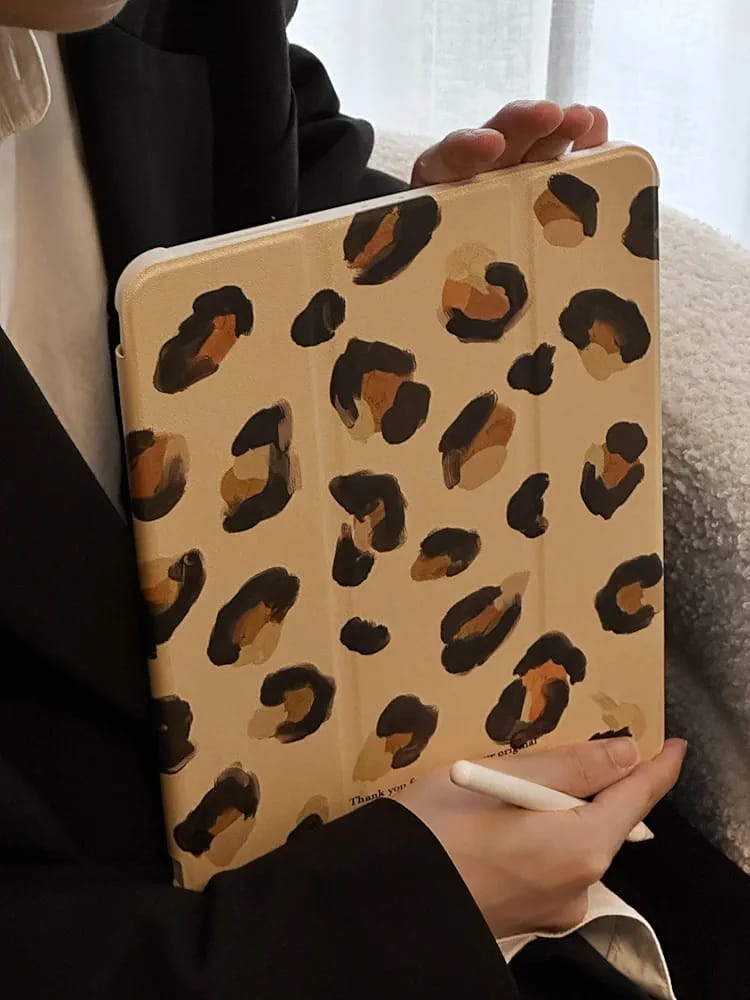 Tiger Print iPad Case - Minimal & Playful Design