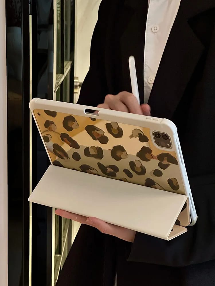 Tiger Print iPad Case - Minimal & Playful Design