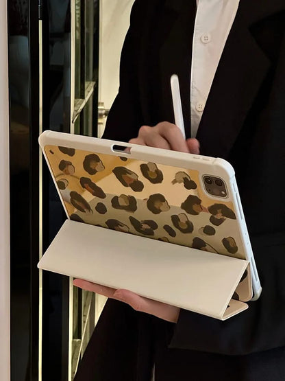 Tiger Print iPad Case - Minimal & Playful Design