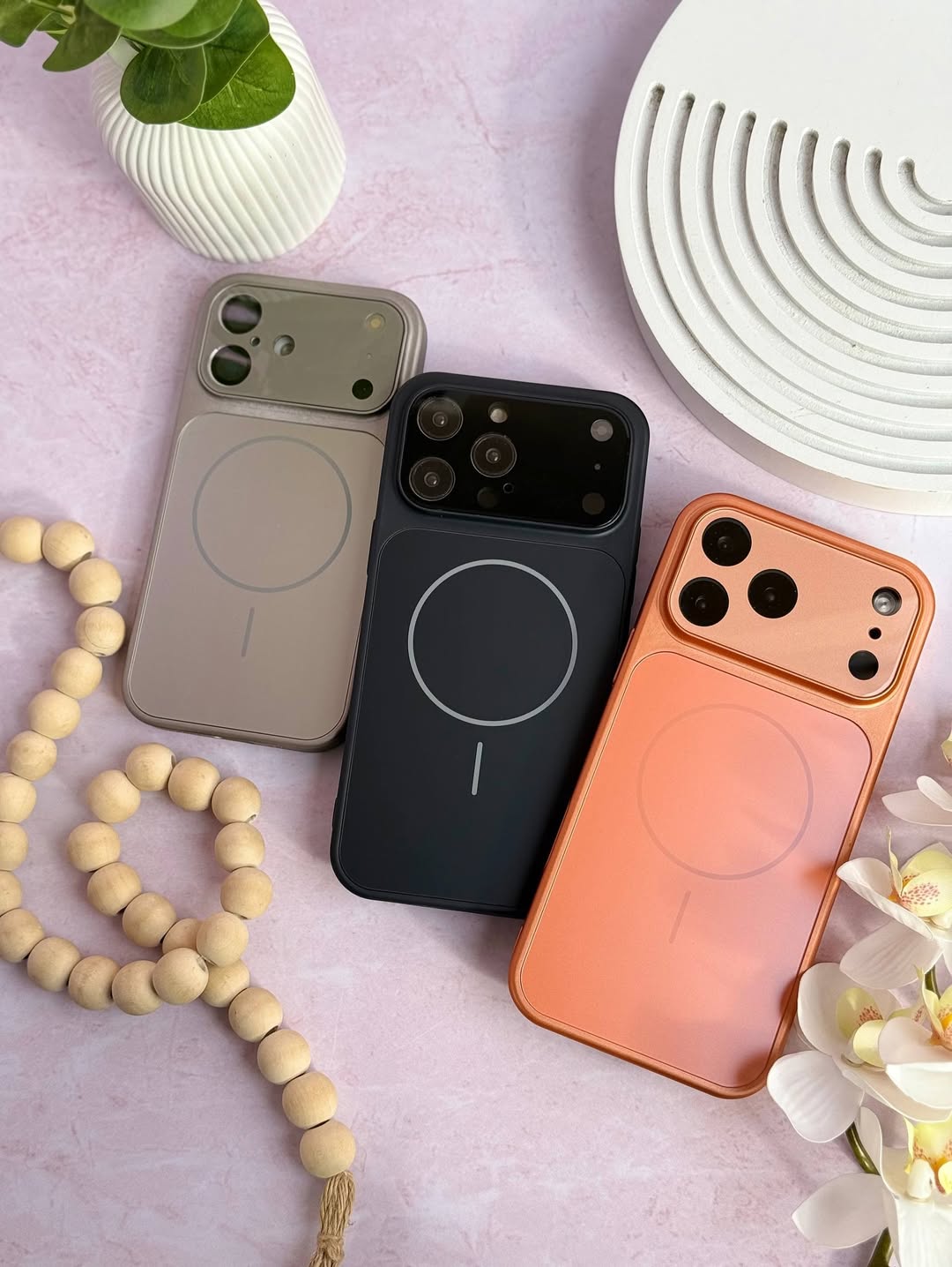 iPhone 17 Pro / Pro Max Style Premium Converter Case | Wireless Charging