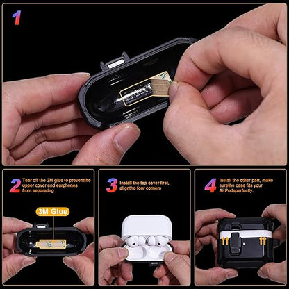 Security Lock Wireless Charging - Protective Airpods Case