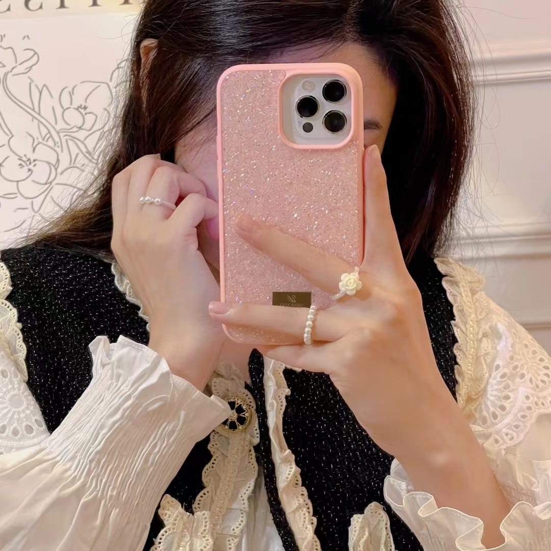 Swarovski Crystal Diamond Case | Luxury Glitter Shockproof Cover
