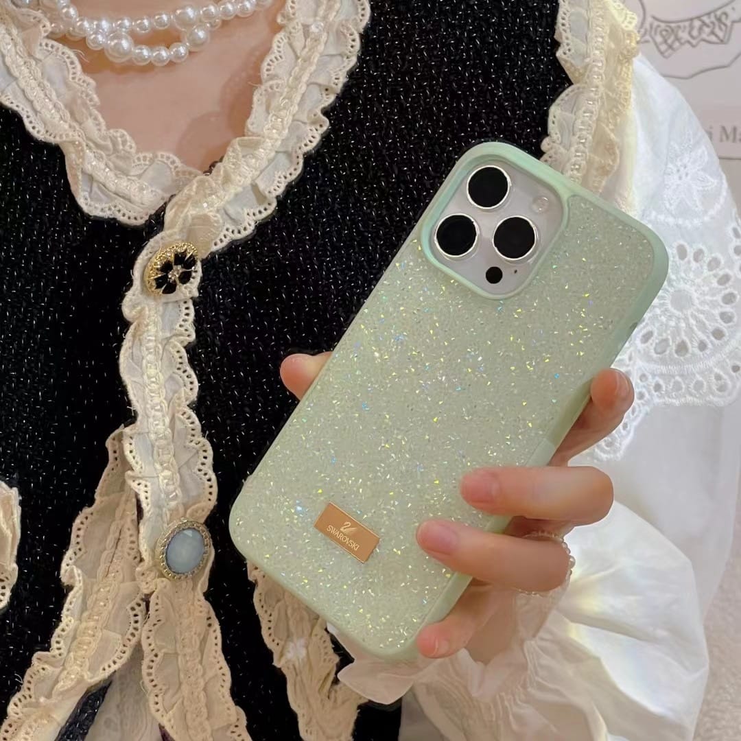 Swarovski Crystal Diamond Case | Luxury Glitter Shockproof Cover