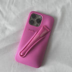 Apple iPhone 16 Pro / Pro Max  – Silicone Phone Cover With Lip gloss color 5