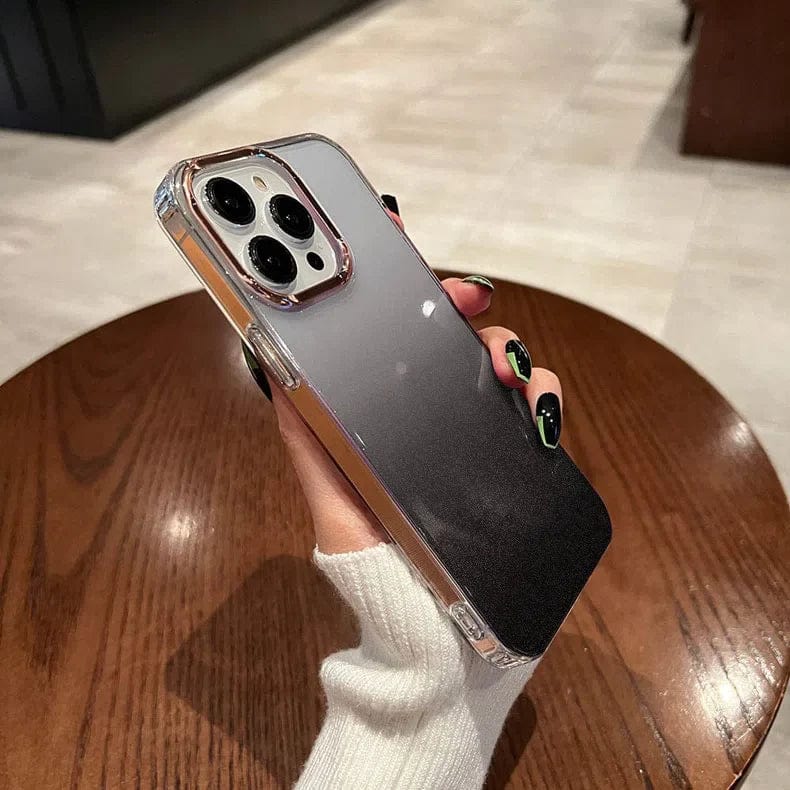 Apple iPhone Dual-Tone Protective Cover / Case with Golden Camera Ring