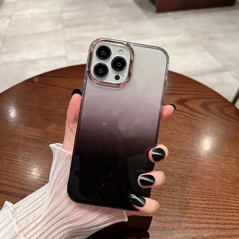 Apple iPhone Dual-Tone Protective Cover / Case with Golden Camera Ring