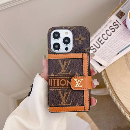 Luxury Branded Sling Case With Wallet