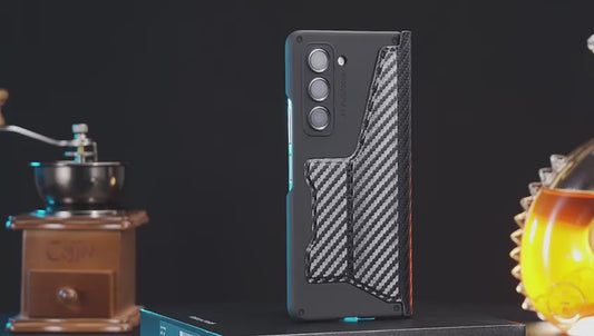 Galaxy Z Fold 5 – Sheath Armor with Pen Slot Cover & Case