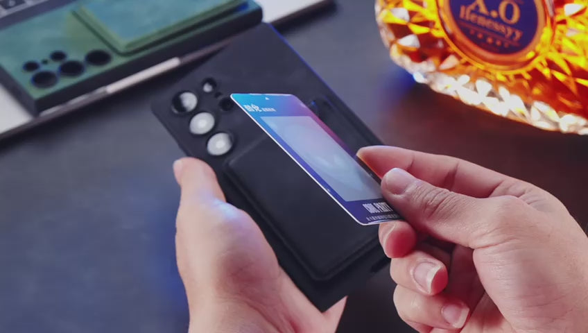 Samsung S24 / Ultra Cover – Electroplated Leather Cover & Case