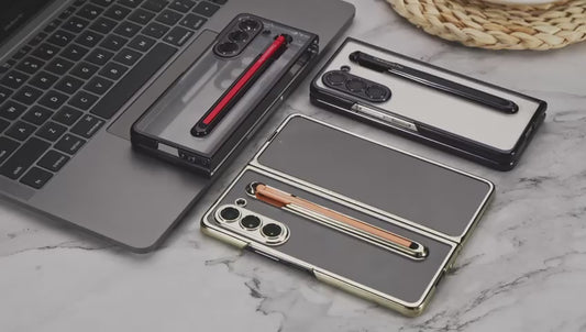 Galaxy Z Fold 5 – Phantom with Pen Slot Cover & Case Case