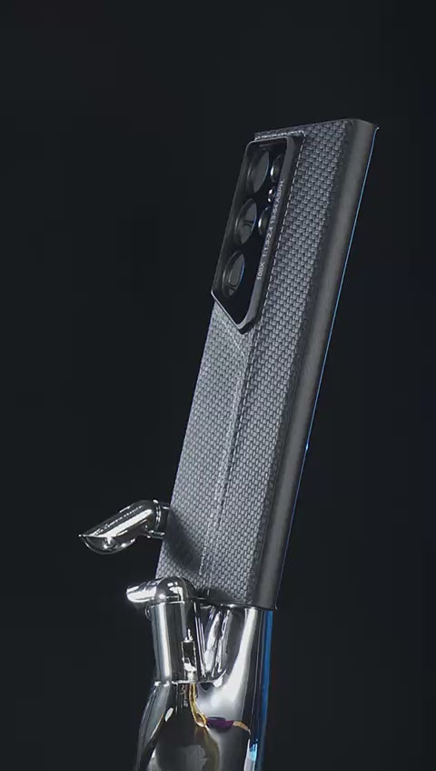 Samsung Galaxy S25 Ultra – Leather Blade Slim Hard Back Cover & Case