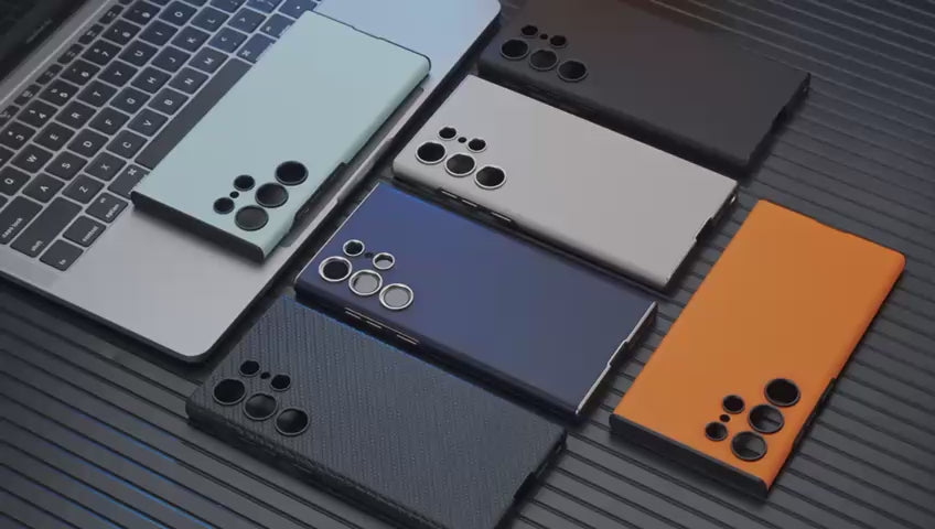 Samsung Galaxy S25 Ultra – Ultra Thin Leather Cover & Case