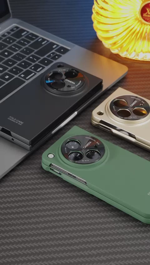 OnePlus Open – Built-In Tempered Glass Front Cover & Case