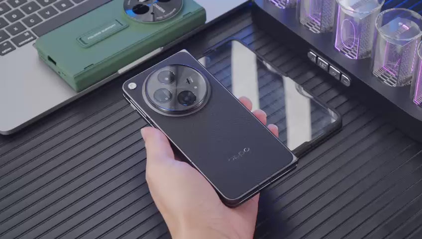 OnePlus Open – Magnetic Cover with Hinge Protection + Kickstand Cover & Case