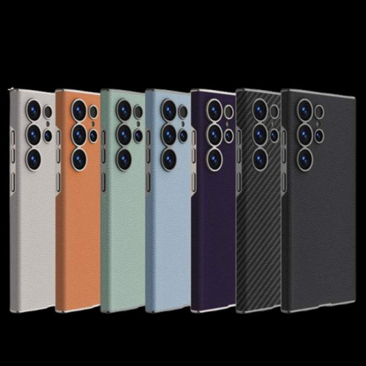Samsung Galaxy S25 Ultra – Ultra Thin Leather Cover & Case