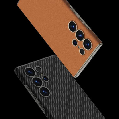 Samsung Galaxy S25 Ultra – Ultra Thin Leather Cover & Case